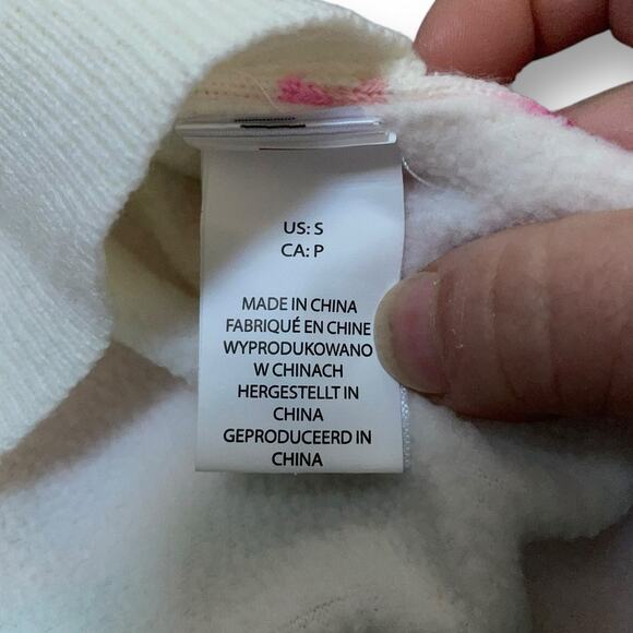 Novogratz Pets Hooded Dog Sweater Small Pup Fleece Lined Coat Teal Pink Nordic - Picture 10 of 11